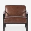 Schroeder Leather Accent Chair 2 Schroeder Leather Accent Chair -Luluandgeorgia Shop 105873 005 FRT 1