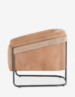 Gianni Leather Accent Chair -Luluandgeorgia Shop 108728 003 sid 1