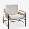 Tammy Accent Chair -Luluandgeorgia Shop 20pale chna 1904palermoloungechair natrattan front darkened
