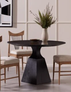 Shanay Round Dining Table -Luluandgeorgia Shop 223383 001 HOV 1