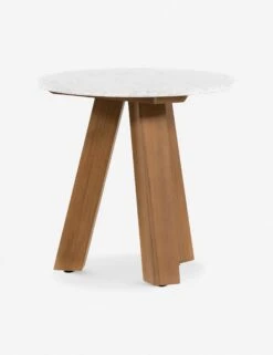 Catanzaro Indoor / Outdoor Round Side Table 8 Catanzaro Indoor / Outdoor Round Side Table -Luluandgeorgia Shop 226909 001 SID 1