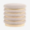 Oliver Round Ottoman -Luluandgeorgia Shop 227398 001 FRT 1