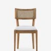 Jaz Indoor / Outdoor Dining Chair 1 Jaz Indoor / Outdoor Dining Chair -Luluandgeorgia Shop 230309 001 FRT 1 SITECROP