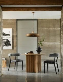 Sekani Round Dining Table 13 Sekani Round Dining Table -Luluandgeorgia Shop 232540 001 ROM 1