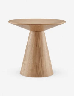 Barra Round Side Table -Luluandgeorgia Shop 38886OAK KIT 01