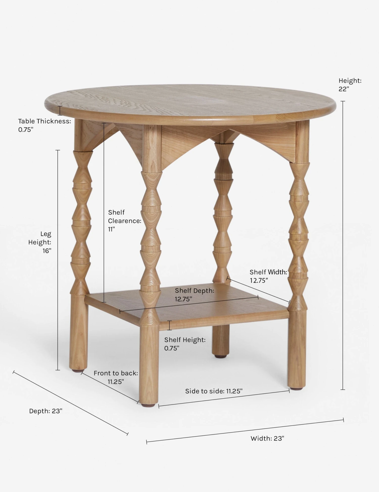 Topia Round Side Table By Ginny Macdonald 9 Topia Round Side Table By Ginny Macdonald - Image 7