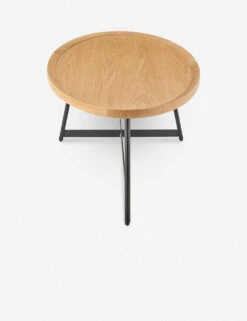 Gweneth Oval Coffee Table -Luluandgeorgia Shop 90272 OAK 03