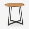 Gweneth Round Side Table -Luluandgeorgia Shop 90276 OAK 01 1