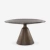 Adair Round Dining Table 2 Adair Round Dining Table -Luluandgeorgia Shop AdairRoundDiningTable adair dining table brown 7