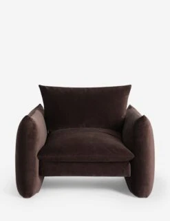 Banks Accent Chair -Luluandgeorgia Shop BanksAccentChair MahoganyVelvet L04715012290 1 Product