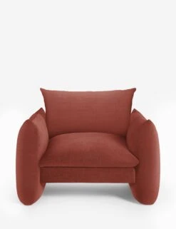 Banks Accent Chair -Luluandgeorgia Shop BanksAccentChair TerracottaLinen L04715012290 Product