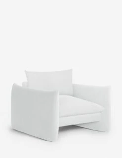 Banks Accent Chair -Luluandgeorgia Shop BanksAccentChair WhitePerformanceWeave L04715012291 Product