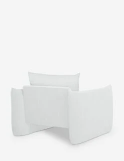 Banks Accent Chair -Luluandgeorgia Shop BanksAccentChair WhitePerformanceWeave L04715012294 Product