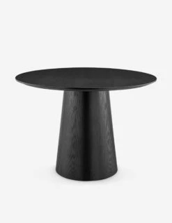 Barra Round Dining Table -Luluandgeorgia Shop BarraRoundDiningTable Black 38656BLK KIT 03