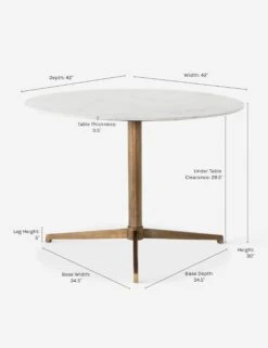 Celie Bistro Table -Luluandgeorgia Shop CelieBistroTable 227091 002 sid 1 1 c054c99a 4b20 43de a34a 429e42619b94
