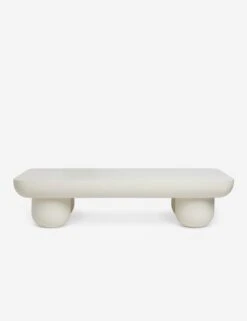 Clouded Rectangle Coffee Table By Sarah Sherman Samuel -Luluandgeorgia Shop CloudedRectangleCoffeeTable MatteWhite A06560160633 Product