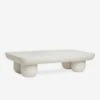 Clouded Rectangle Coffee Table By Sarah Sherman Samuel -Luluandgeorgia Shop CloudedRectangleCoffeeTable MatteWhite A06560160636 Product