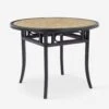 Corey Round Dining Table -Luluandgeorgia Shop CoreyRoundDiningTable 08187blk 02 998f4be9 027b 4f4e 9aaf b46cd4b7054e