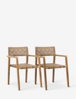 Mata Dining Chair (Set Of 2) -Luluandgeorgia Shop DOV18813BR set