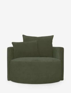 Dawson Swivel Chair -Luluandgeorgia Shop DawsonSwivelChair MossVelvet LEANDER 016 107CR 43 MI