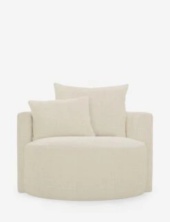 Dawson Swivel Chair -Luluandgeorgia Shop DawsonSwivelChair Natural LEANDER 016 107CR 43 MI