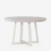 Hollis Indoor / Outdoor Round Dining Table -Luluandgeorgia Shop HollisIndoorOutdoorRoundDiningTable Natural 104940 002 PRM 1 1