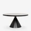 Kimani Round Dining Table 2 Kimani Round Dining Table -Luluandgeorgia Shop KimaniRoundDiningTable GTAB523MTB