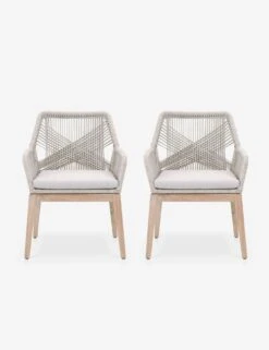 London Indoor / Outdoor Dining Arm Chair -Luluandgeorgia Shop London1 1