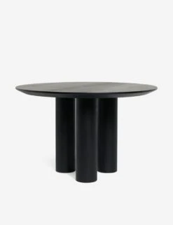 Mojave Round Dining Table -Luluandgeorgia Shop MojaveRoundDiningTable Black A0655709 516 Product