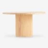 Elvia Round Dining Table -Luluandgeorgia Shop RDTR NA WH 1