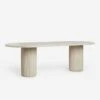 Rutherford Oval Dining Table -Luluandgeorgia Shop RutherfordOvalDiningTable Natural A06563123