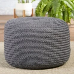 Otso Indoor / Outdoor Pouf 30 Otso Indoor / Outdoor Pouf -Luluandgeorgia Shop SAS02 2