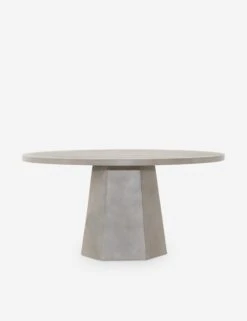 Schuller Indoor / Outdoor Round Dining Table -Luluandgeorgia Shop SchullerIndoorOutdoorRoundDiningTable Gray VTHY 052 FRT 1 940262f2 24b1 4745 ae05 be8264edb53a
