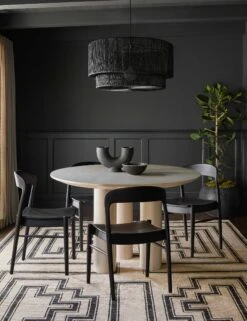 Mojave Round Dining Table -Luluandgeorgia Shop SennaDiningRoom2 7322 Ver1 withBULB SITECROP V2 1