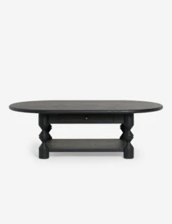 Topia Oval Coffee Table By Ginny Macdonald -Luluandgeorgia Shop TopiaOvalCoffeeTablebyGinnyMacdonald Black A0656510 591 Product