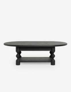Topia Oval Coffee Table By Ginny Macdonald -Luluandgeorgia Shop TopiaOvalCoffeeTablebyGinnyMacdonald Black A0656510 600 Product