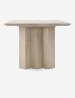 Zafal Dining Table By Sun At Six 34 Zafal Dining Table By Sun At Six -Luluandgeorgia Shop Zafal Nude Side 3 Product