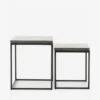 Ginette Nesting Side Tables -Luluandgeorgia Shop ginette nesting end tables gray 3 1564991625 1