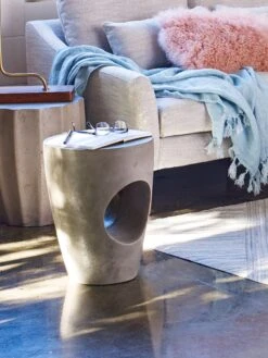 Katelle Indoor / Outdoor Stool -Luluandgeorgia Shop katelle indoor outdoor stool gray