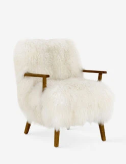 Kora Accent Chair -Luluandgeorgia Shop kora armchair mongolia cream fur 1564991625 1 2d36324c 2249 4160 b871 276866e99c8f