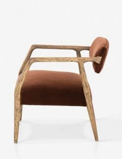 Larabee Accent Chair -Luluandgeorgia Shop larabee arm chair burnt auburn 3 1 1 1 9ef40892 ff2f 4842 8c85 27718abd5c8d