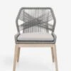 London Indoor / Outdoor Dining Chair (Set Of 2) -Luluandgeorgia Shop loom outdoor dining chair platinum 1 c377c7dc e615 4dc3 a360 fea98620be60