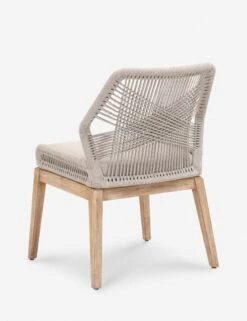 London Indoor / Outdoor Dining Chair -Luluandgeorgia Shop loom dining chair taupe fixed 1 04