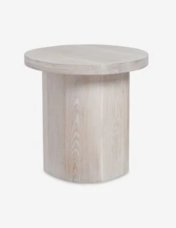 Luna Side Table -Luluandgeorgia Shop luna side table washed oak 0523