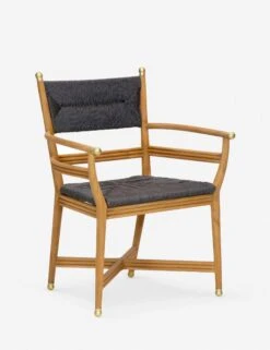 Morris & Co. Kelmscott Rush Indoor / Outdoor Dining Arm Chair -Luluandgeorgia Shop morris co auberon rush arm chair black