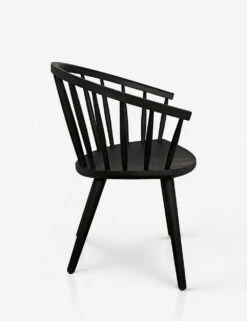 Sloane Accent Chair -Luluandgeorgia Shop sloane chair charcoal black 3 1