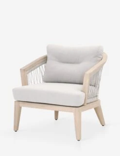 Joaquin Indoor / Outdoor Accent Chair -Luluandgeorgia Shop web outdoor club chair taupe white 1 02
