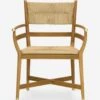 Morris & Co. Kelmscott Rush Indoor / Outdoor Dining Arm Chair -Luluandgeorgia Shop wmkeac tk 2