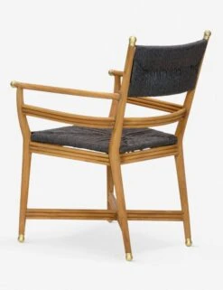 Morris & Co. Kelmscott Rush Indoor / Outdoor Dining Arm Chair -Luluandgeorgia Shop wmkeac tkbk 2