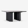 Zafal Square Coffee Table By Sun At Six -Luluandgeorgia Shop zafal coffee table square black 8